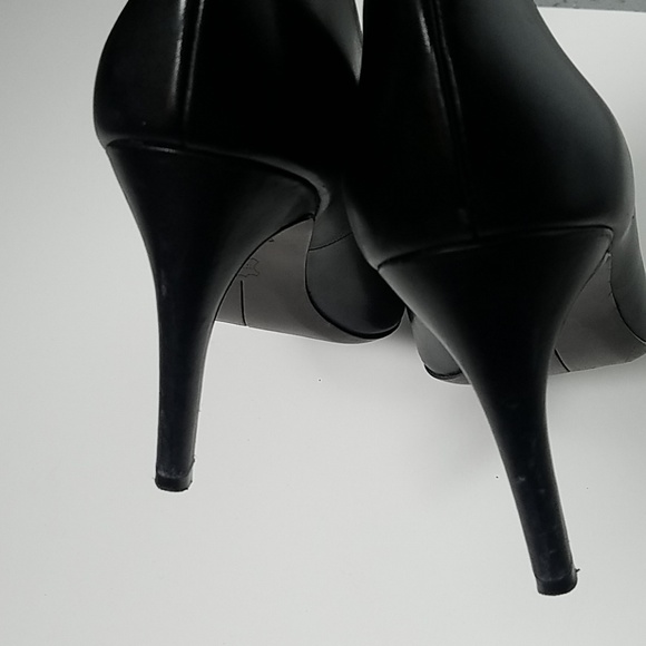 Cole Haan Grand.os Black Leather Eliza Pump 11 - Picture 6 of 8